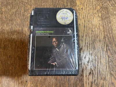 John Patton SEALED 8 Track Tape - Understanding - Liberty Records