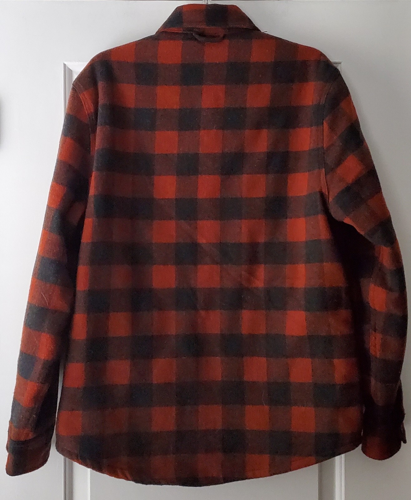 Jachs New York Mens Lined Flannel Wool Blend Overshirt Jacket - Size M - EUC image 4