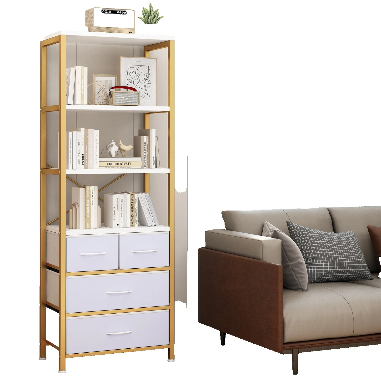 Bedroom Bookcases & Shelving