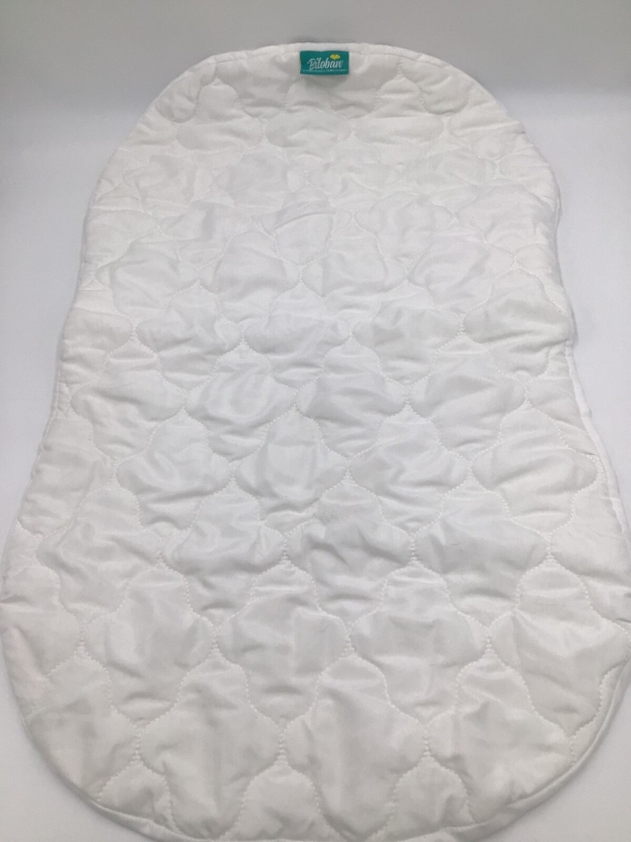 Biloban Waterproof Mattress Pad Cover Fits Halo Bassinet 2 Pack