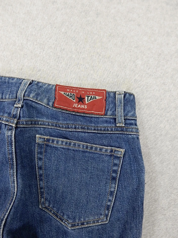 Pantalones de mezclilla Hard Tail Forever (talla 25 para mujer) Foto 3 de 4