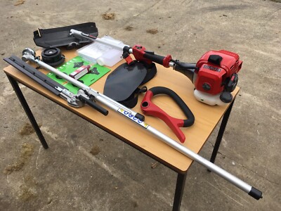 3 in 1 petrol hedge trimmer