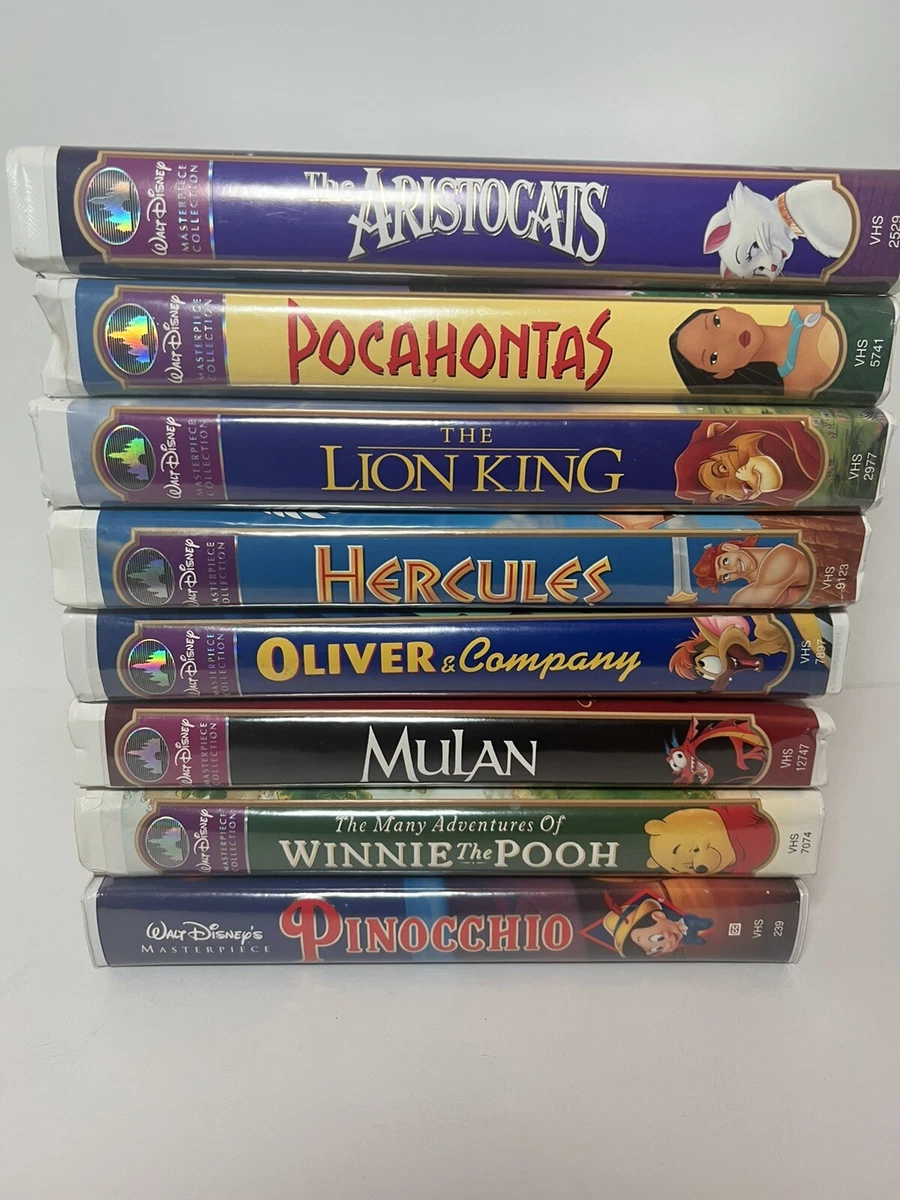 Vintage Disney VHS Tapes Listed For Thousands On EBay,