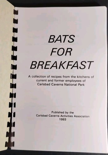 Fledermäuse zum Frühstück Kochbuch Rezepte Ed & Loretta Greene Carlsbad Caverns 1993 - Bild 2 von 9