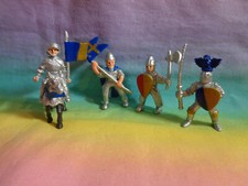 Lot of 5 Safari Ltd Medieval Knight Fantasy Figures Soldiers Horse