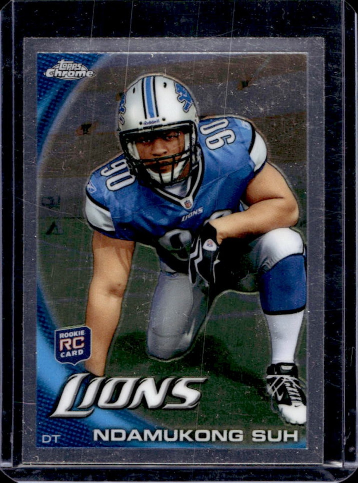 2010 Topps Chrome Ndamukong Suh RC Rookie #C160a Lions