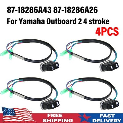Power Boat Tilt Trim Switch for Mercury Mariner Outboard 87-18286A26 4PCS