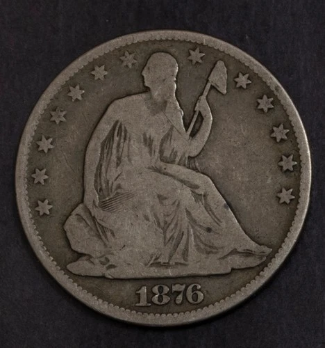 1876  Seated Liberty Half Dollar  Lot 5064