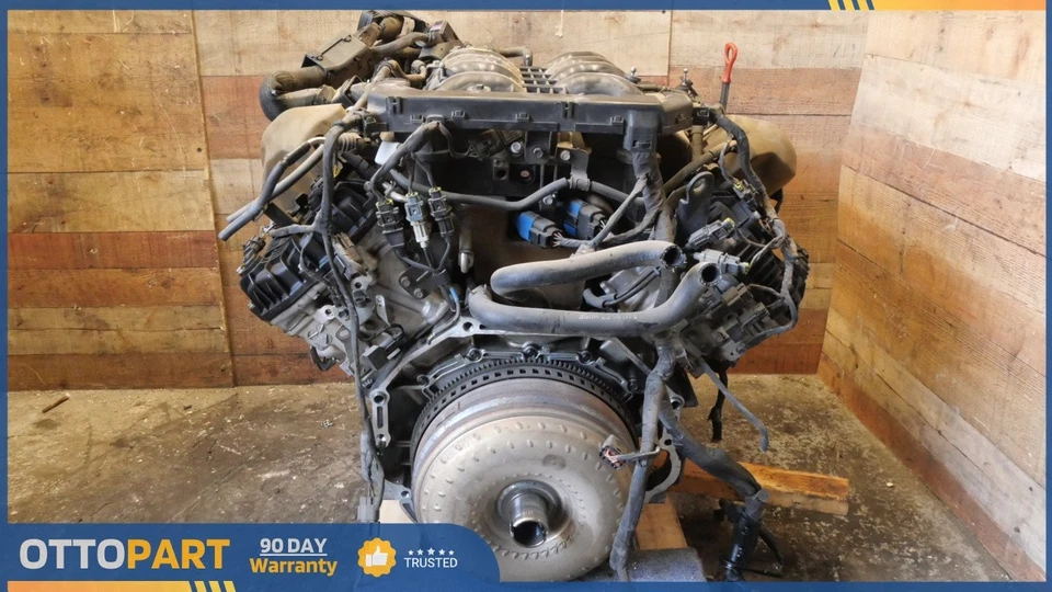 Hyundai Equus 2012-2015 usado motor completo de 5,0 L 106 k millas VIN octavo dígito fabricante de equipos originales Foto 4 de 4