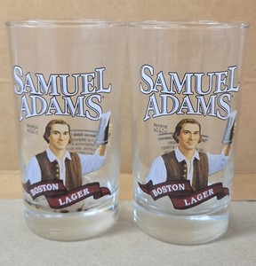 Samuel Adam's Tasting Glasses from Brewery In Boston