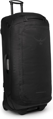 Osprey Transporter 90L Reisetasche mit Rollen, Raven Black, Raven Black, 90