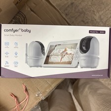 7" Split-Screen Baby Monitor with 2 1080P Cameras, 720P HD No WiFi Monitor wit 1