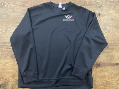 Black Corvette Men s Pull Over Size Large 