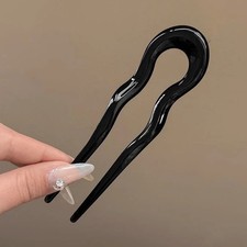 Women U Shaped Hairpin French Style Hair Pin Hair Stick Hair Fork Stick Pins NEW