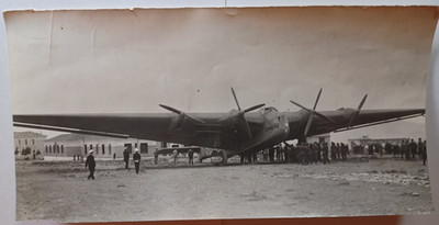 Lufthansa Germany Airlines Junkers G-38 Airplane Early Aviation ORG Photo RRP412