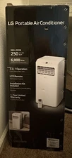 LG 6,000 BTU 115V Portable Air Conditioner 250 sq ft With Remote New