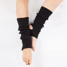 Women Leg Warmers Winter Girl Female Leg Cover for Gym Fitness Y2k Wool Latin Da