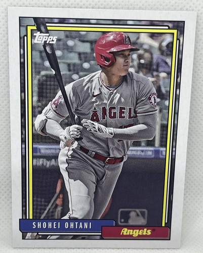 2021 Topps Update 1992 Redux #T92-4 Shohei Ohtani Angels