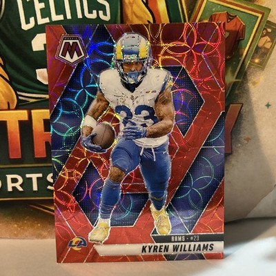 Panini 2025 Mosaic Red Scope Mosaic Prizm #136 Kyren Williams Los Angeles Rams