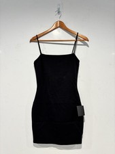 Lulus Black Mini Dress Women’s Small Strappy Cocktail Bodycon Party Dress NWT