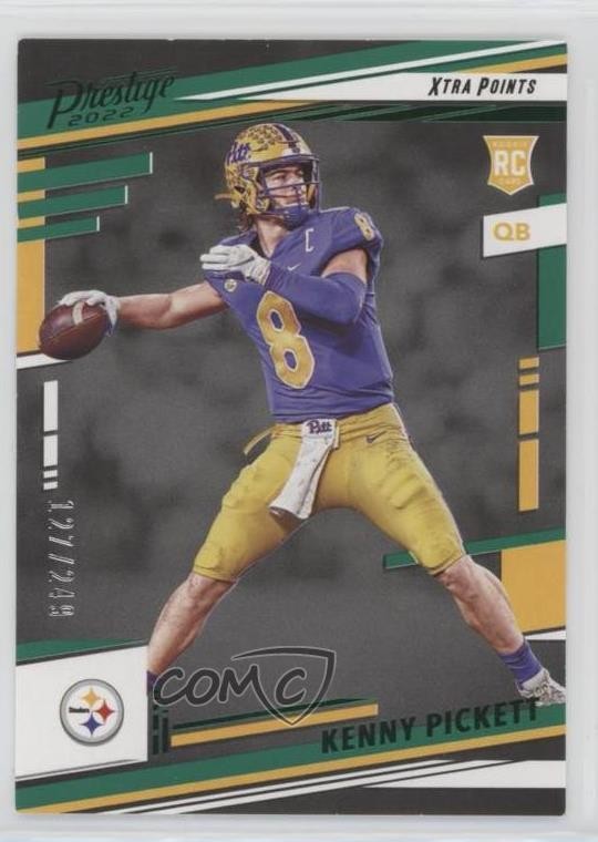 2022 Panini Prestige Rookies Xtra Points Green /249 Kenny Pickett #301 o8g
