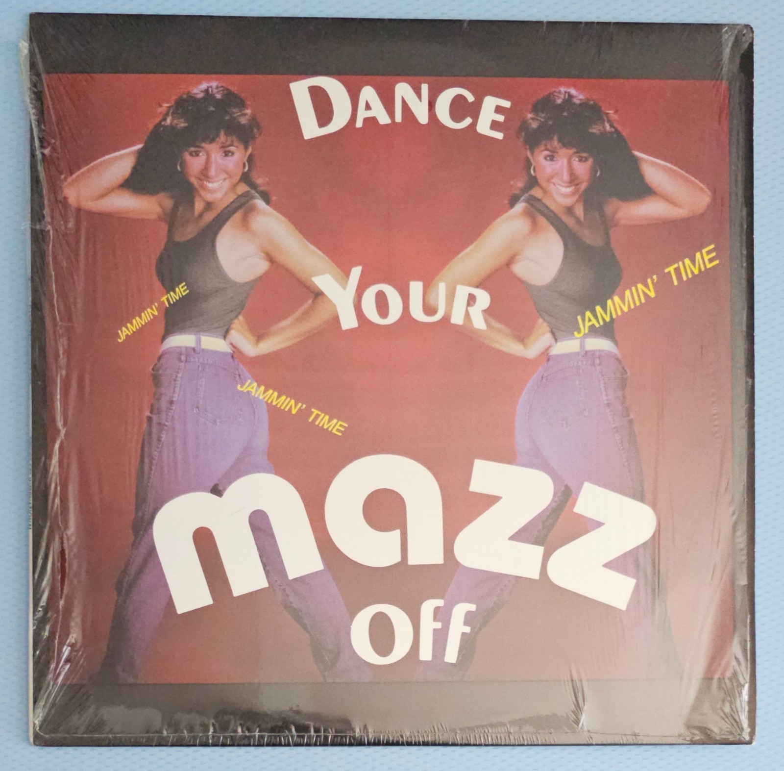 MAZZ- DANCE YOUR MAZZ OFF- US COPY FROM 1987- RARE LP ON GREAT SHAPE