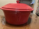 Fiestaware Scarlet Casserole Dish. New With Tags.
