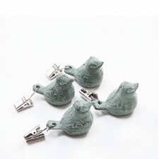 4 Pieces Gr&uuml;ne Vogel-Dekoanh&auml;nger Handgefertigt Vogelanh&auml;nger Vintage-Look