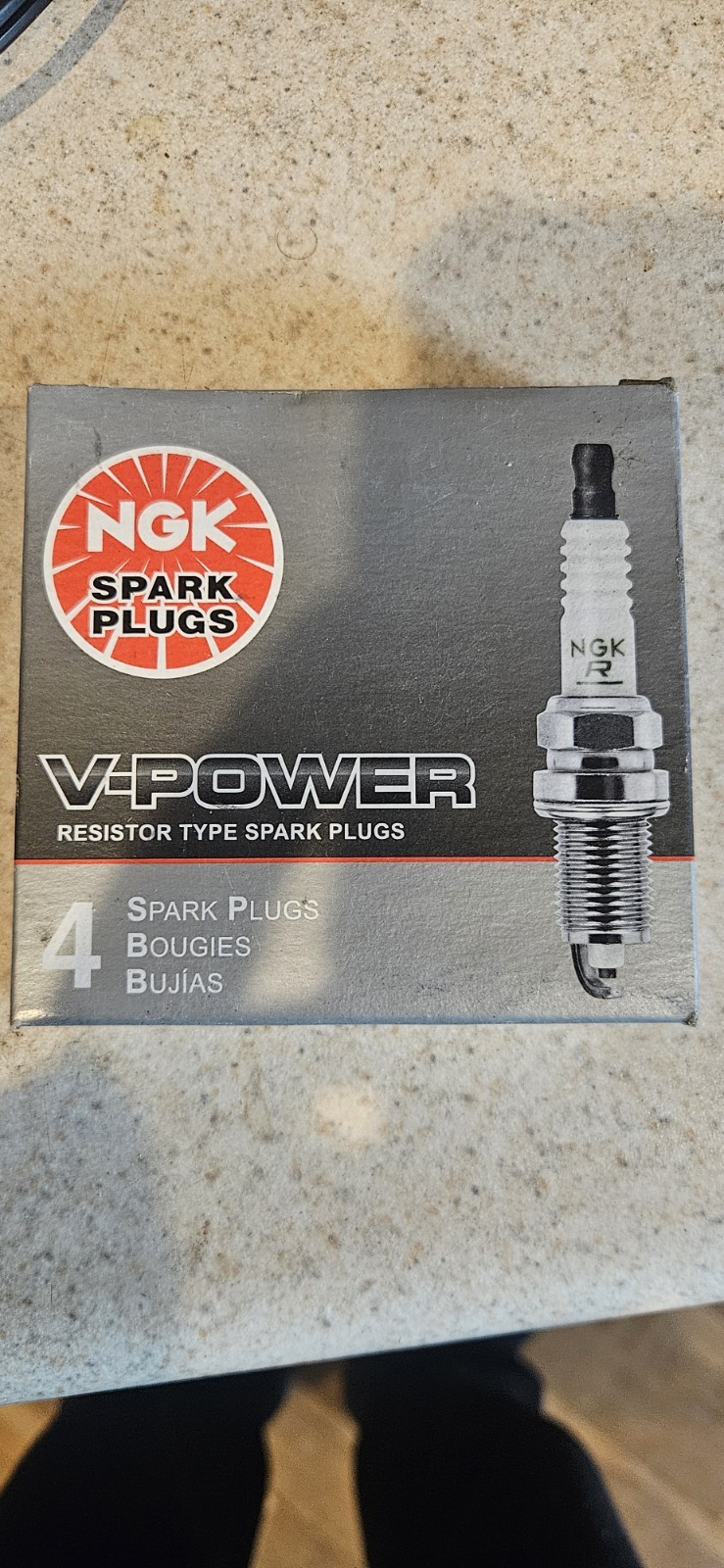4 pcs NGK 4306 LZTR5A-13 V-Power Spark Plugs Kit for Chrysler Dodge Jeep SRT8