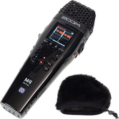 ZOOM MicTrak M4 32bit Float 4-Track Portable Recorder XY Mic Timecode Japan New