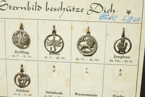 30 alte Silber silver Sternzeichen Kette Anhänger Bettelarmband Bettel Charm 835 - 第 16/24 張圖片