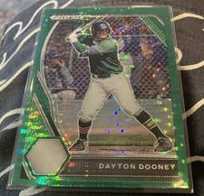 2021 Dayton Dooney Prizm Draft Picks #PDP169 Green Pulsar Prizm