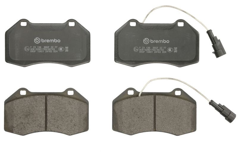 Brembo Bremsbelagsatz P 139 Größe 23 P 23 139 - Bild 8