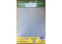 Master Tools 758001 Kunststoffplatte, 0,3 Mm, 210X300 Mm, Hips-Mater (Us Import)