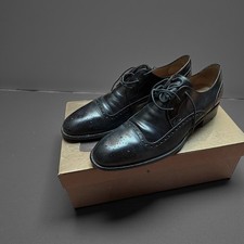 Gucci Classic Premium Leather Brogues Old Money Style Size 42 Made in Italy