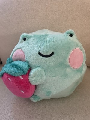  Shopzoki Ebbo Frog Strawberry Plush (NO TAGS)