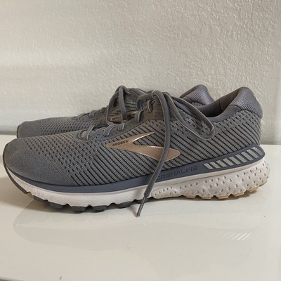 Brooks Adrenaline GTS 20 Women's Running Sz 12 Gray