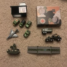 Micro Machines Military Loose Lot Semi Convoy Rare Repaint Base Galoob 25LO