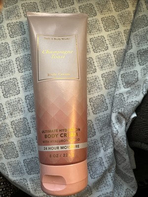 Bath & Body Works Champagne Toast 24 Hour Moisture Ultimate Body Cream 8 oz New