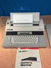 🔥 Smith Corona XD 5600 Word Processing Typewriter, Manual, New Internal Battery thumbnail