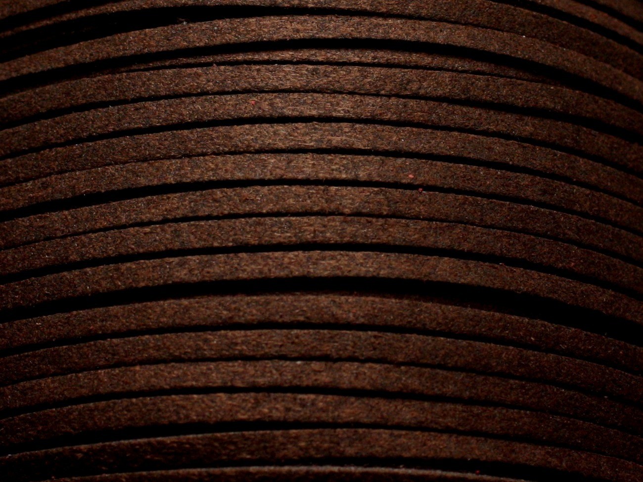 Fil daim 3mm marron anti-effilochage pour loisirs créatifs, grande bobine 90m