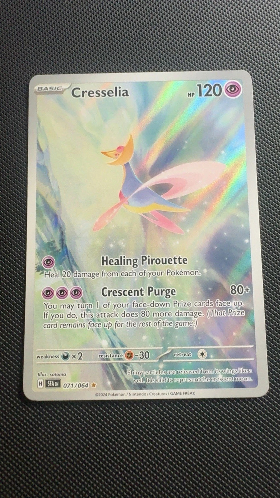 Cresselia 071/064 SV: Shrouded Fable - Pokemon Card - NM | eBay Australia