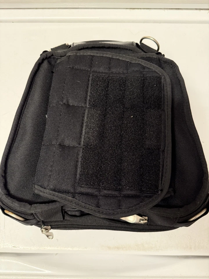 Bolsa de almacenamiento de accesorios para motocicleta Kurynkyn ventana transparente montaje universal MOLLE Foto 2 de 3