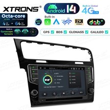 Autoradio Android 4/64gb Golf 7 2013-2017 Stereo Auto Navi GPS DAB+ Integrata - Miniatura 4