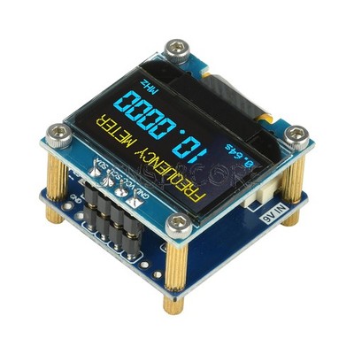 0.96-inch OLED Display RF Frequency Meter 2.7GHz/100MHz Signal Frequency Counter