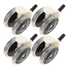 4 Pcs Walker Wheels Replacement Baby Stroller Accessories Crib Caster