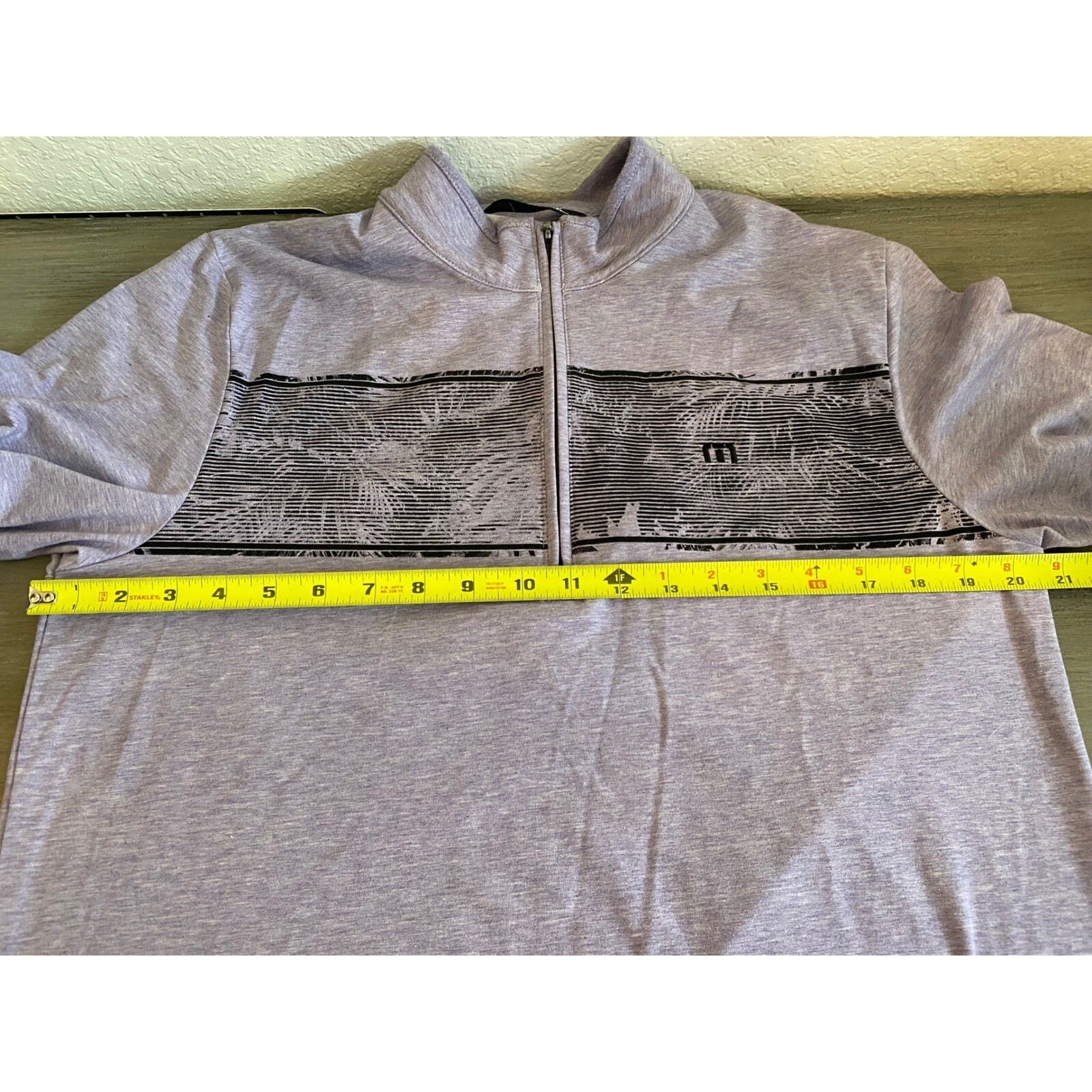 Travis Mathew Floaties Quarter Zip Pullover Size M - image 7