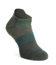 Merino Laufsocken Inov-8 Merino Low Socken &ndash; Dark Green/Melange Wandersocken