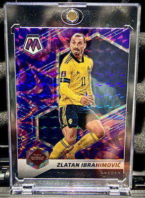 Panini 2021-22 Mosaic Road to World Cup Zlatan Ibrahimović Sweden #98 Purple