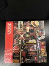 NEW 2000 Piece 1986 Springbok Sealed COKE IS IT Coca Cola Centennial Puzzle